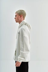 OVERSIZE MIKINA ABSO*LUTELY - WHITE