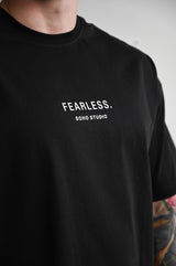 FEARLESS OVERSIZE TRIČKO - BLACK