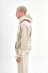 OVERSIZE MIKINA HEAVY - BEIGE