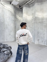 SAINT LONG-SLEEVE MIKINA - BIELE