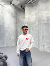 SAINT LONG-SLEEVE MIKINA - BIELE